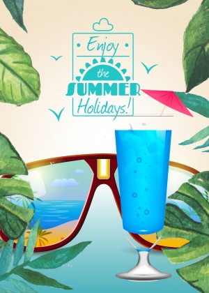 Enjoy The Summer Holiday with Blue Hawaii
